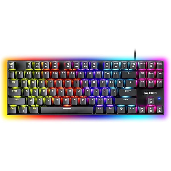 EvoFox Warhammer Semi-Mechanical Gaming Keyboard with Breathing
